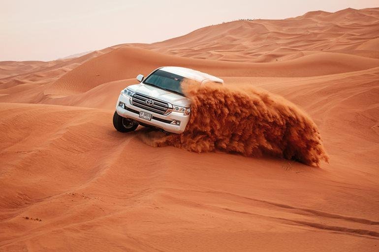 Exploring Dubai Deserts on a Morning Safari