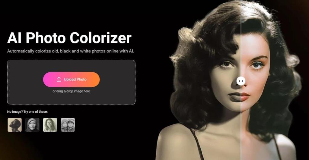 FlexClip - Revolutionizing Video and Image Creation with AI Tools 5 AI Photo Colorizer