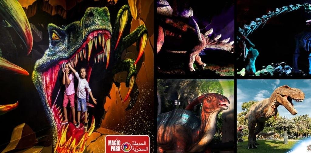 Dubai Garden Glow: A Magical World of Lights and Fun 7 Dinosaur Park