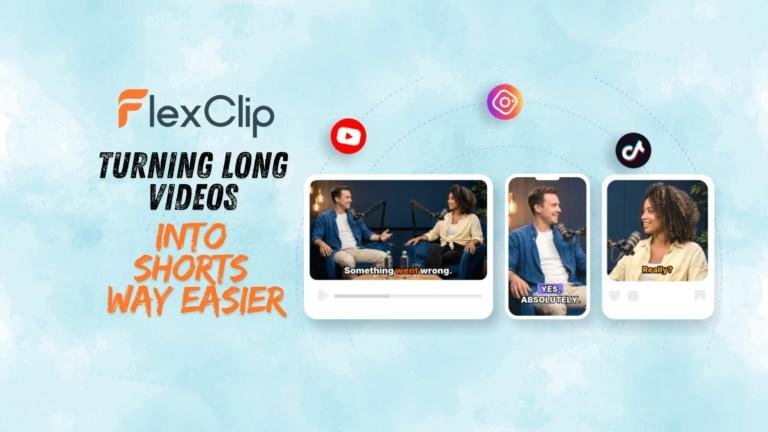 FlexClip Just Made Turning Long Videos Into Shorts Way Easier